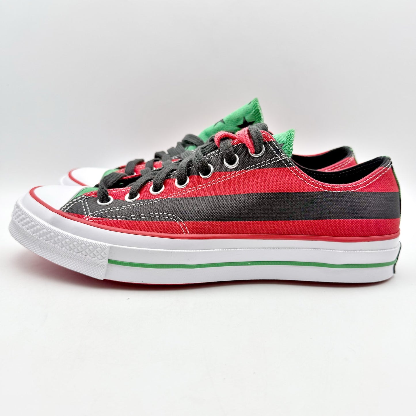 Converse Mens Chuck Taylor All Star 70 Ox Denim Tears Sneakers 9 Red Canvas NWOB