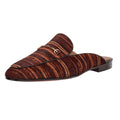 Sam Edelman Womens Linnie Bit Mule Size 7 M Brown Multcolor Calf Leather NIB