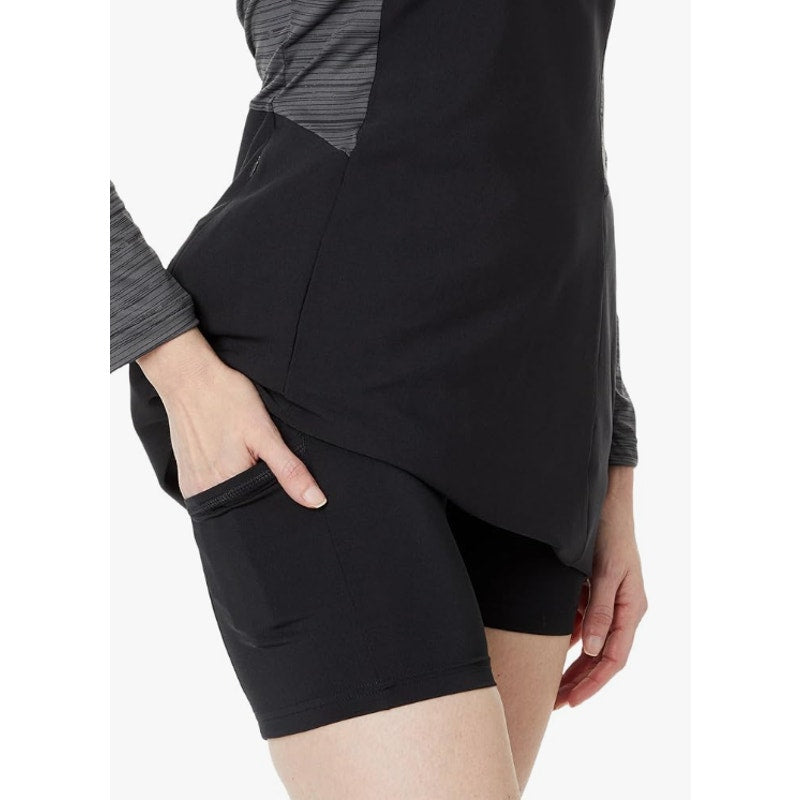ADIDAS Women's Ultimate365 Long Sleeve Dress Large Black Half Zip NWT