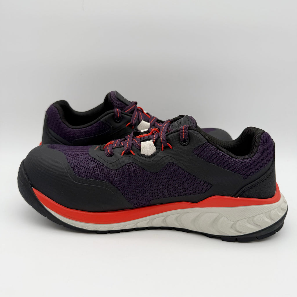 KEEN Womens Utility Tempe Sneakers 9 Wide Purple Comp Toe Slip Resistant NIB