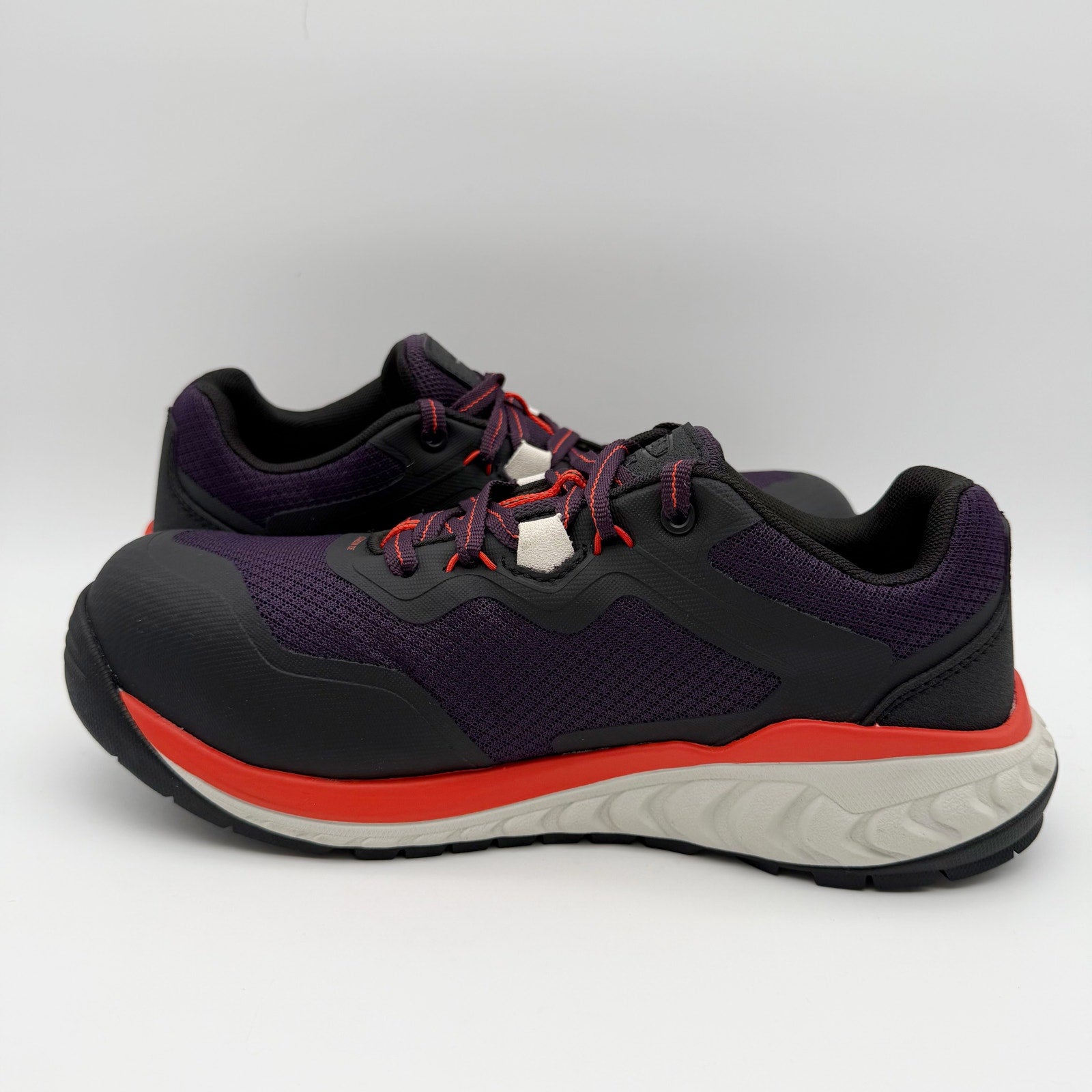 KEEN Womens Utility Tempe Sneakers 9 Wide Purple Comp Toe Slip Resistant NIB