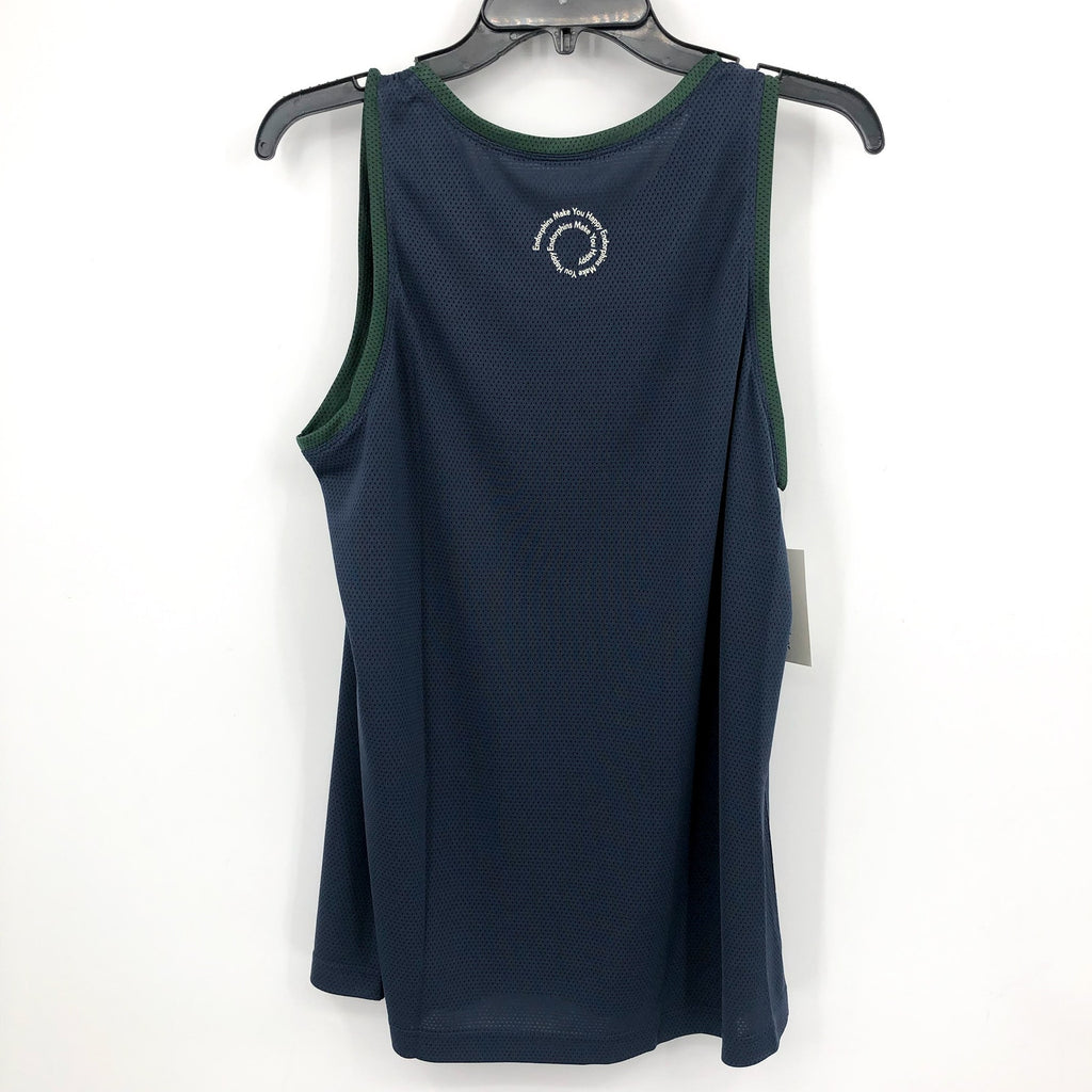 OUTDOOR VOICES Men's RecMesh Tank Top XS Dark Sky Blue Sleeveless NWT