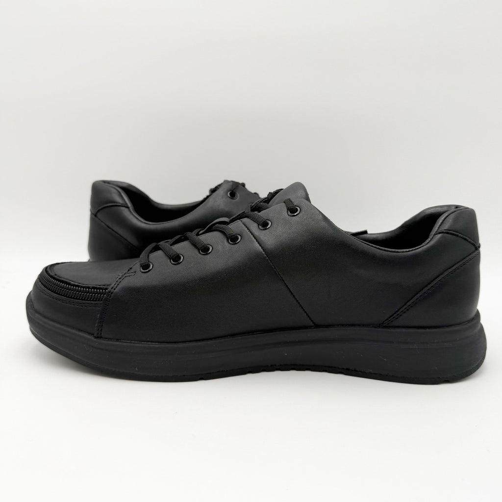 Billy Footwear Womens Work Low Sneakers Size 11 M Black Vegan Leather NWOB
