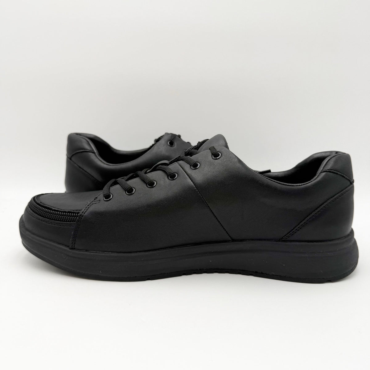 Billy Footwear Womens Work Low Sneakers Size 11 M Black Vegan Leather NWOB