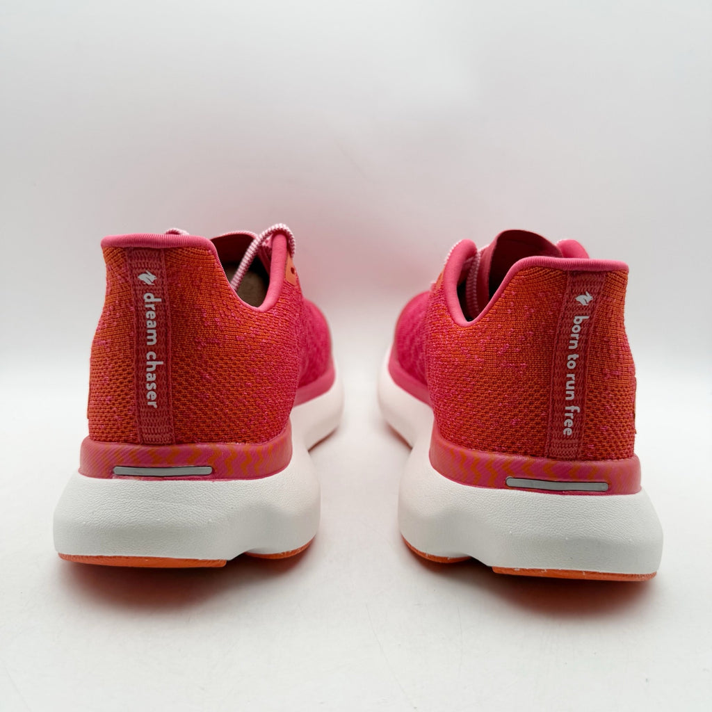 Rabbit Womens Dream Chaser Running Shoes Size 8.5 Pink Red Athletic Sneakers NIB