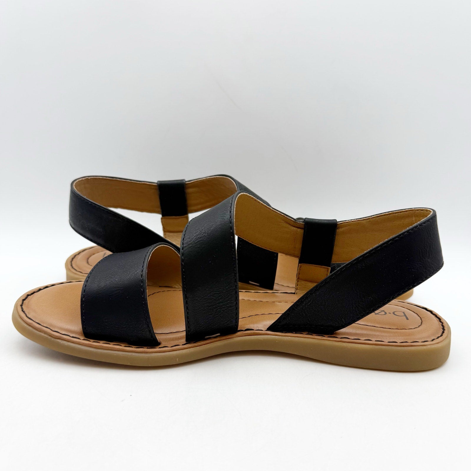 B.o.c. Womens Kacee Criss Cross Sandals US 9 M EU 39.5 Black NIB