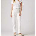 LEVI'S Women's Ribcage Straight Ankle Jeans 26x27 US 2 Cloud White 726930076 NWT