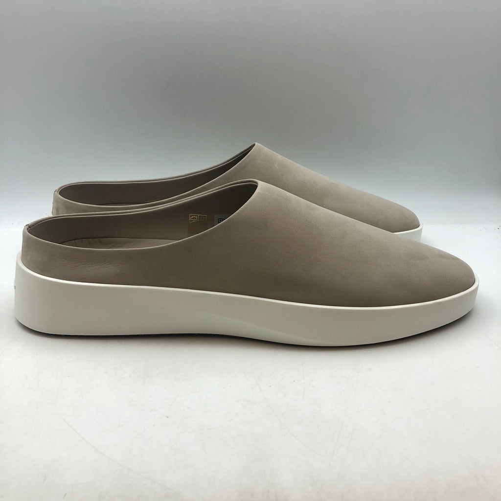 Wolf & Shepherd Cruise Mule Slip On Shoe MENS 10 WOMENS 11.5 Gray Leather NIB