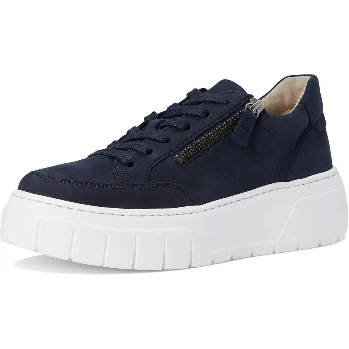 Gabor Womens 53.220 Sneakers UK 9.5 US 12 Navy Suede NWOB