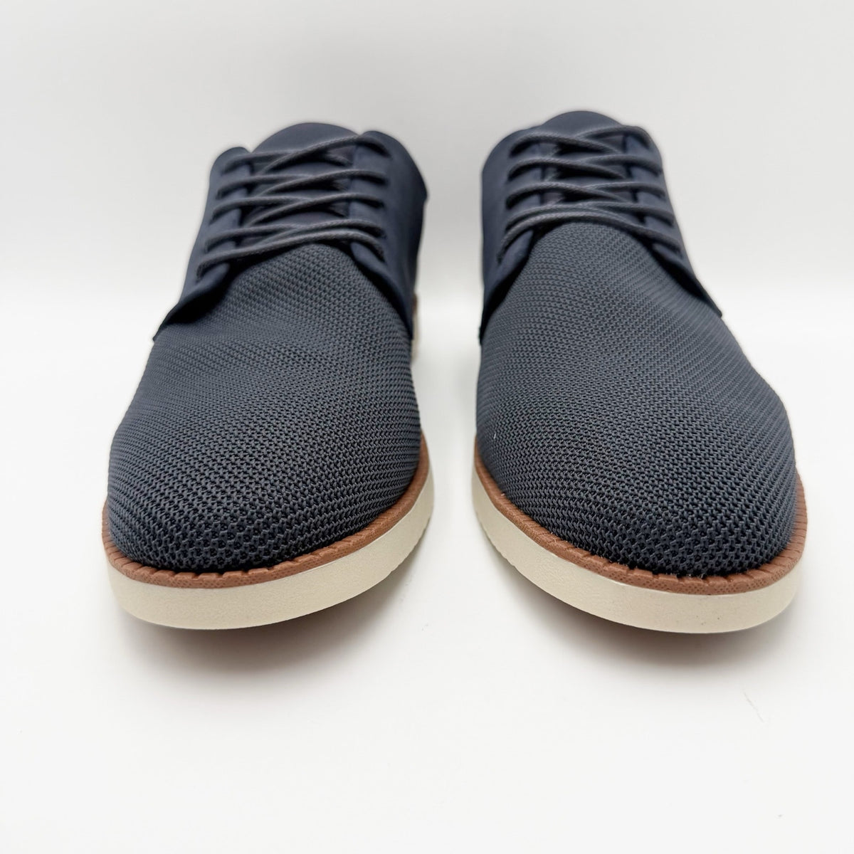 Dr. Scholls Mens Sync Oxford Shoes Size 10 M EU 44 Navy Blue Knit NIB
