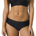 PRANA Women's Presolana Bikini Bottoms Small Black Hipster Swim NWT