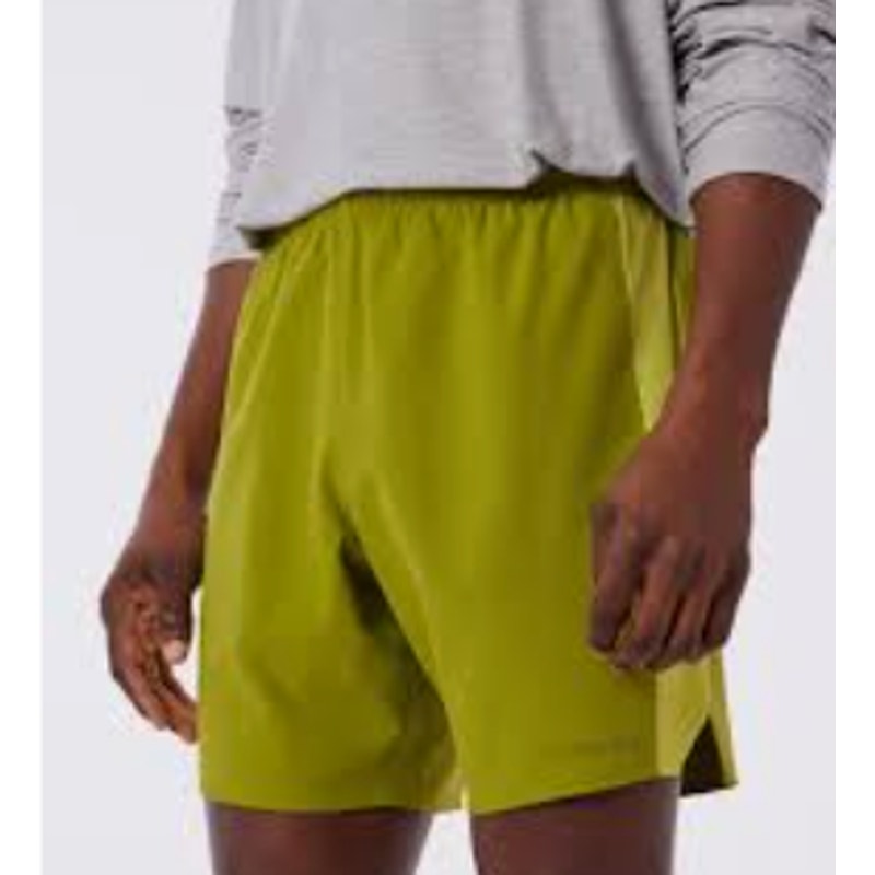 OUTDOOR VOICES Men's Linerless High Stride 7" Shorts XS Mossy Green Apple
