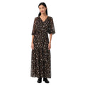 TRINA TURK Women's Shalina Tie-Waist Maxi Dress Small Lampoul Leopard NWT