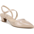 LifeStride Womens Minimalist Pumps Size 10 Wide Taupe Shimmer Patent NIB