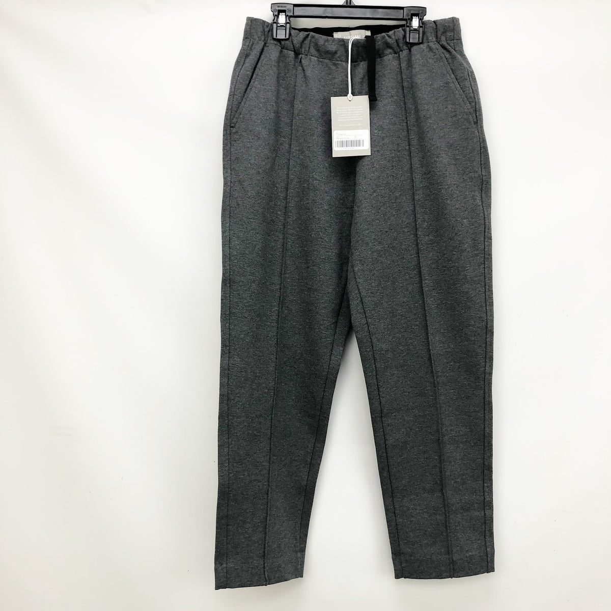 Everlane Womens The Dream Pants XS Heathered Charcoal Grey Soft Double Knit NWT