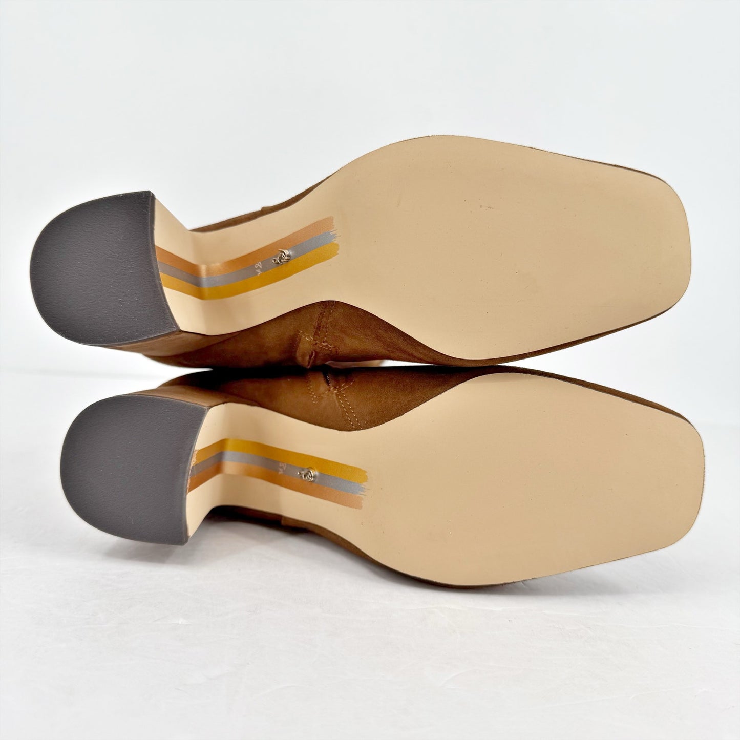 Sam Edelman Womens Faren Boots US 8.5 M EU 39 Brown Suede Knee High NIB