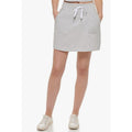 CALVIN KLEIN PERFORMANCE Womens Terry Skirt XL Grey Pull-On Cotton Blend NWT