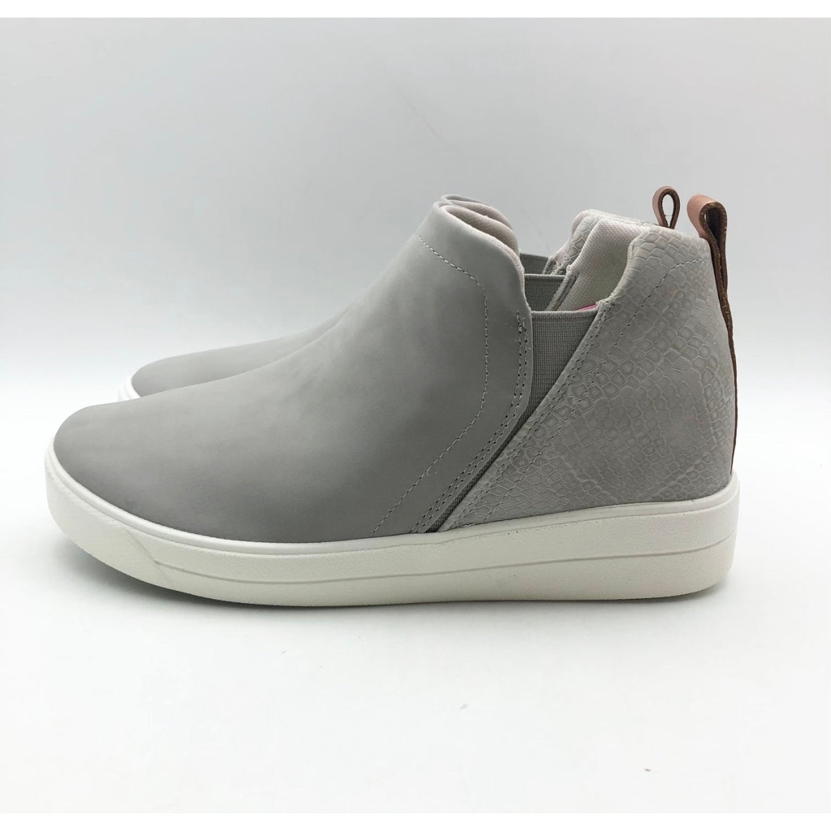 Ryka Womens Vera Wedge Casual Sneakers US 6 M EU 36 Grey Knit NIB