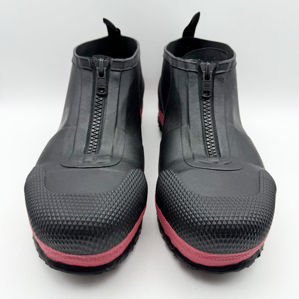 Bogs Mens Overshoe Zip Work Shoes US 10 EU 43 Black Composite Toe Waterproof NIB