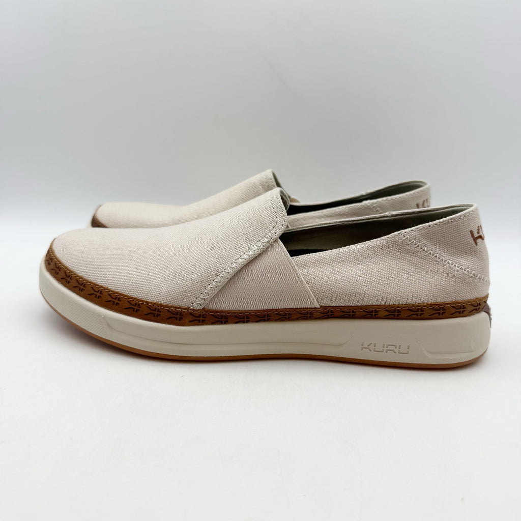 KURU Womens Roam Atla Classic Sneakers US 8.5 EU 39 Beige Sand Slip On NWOB