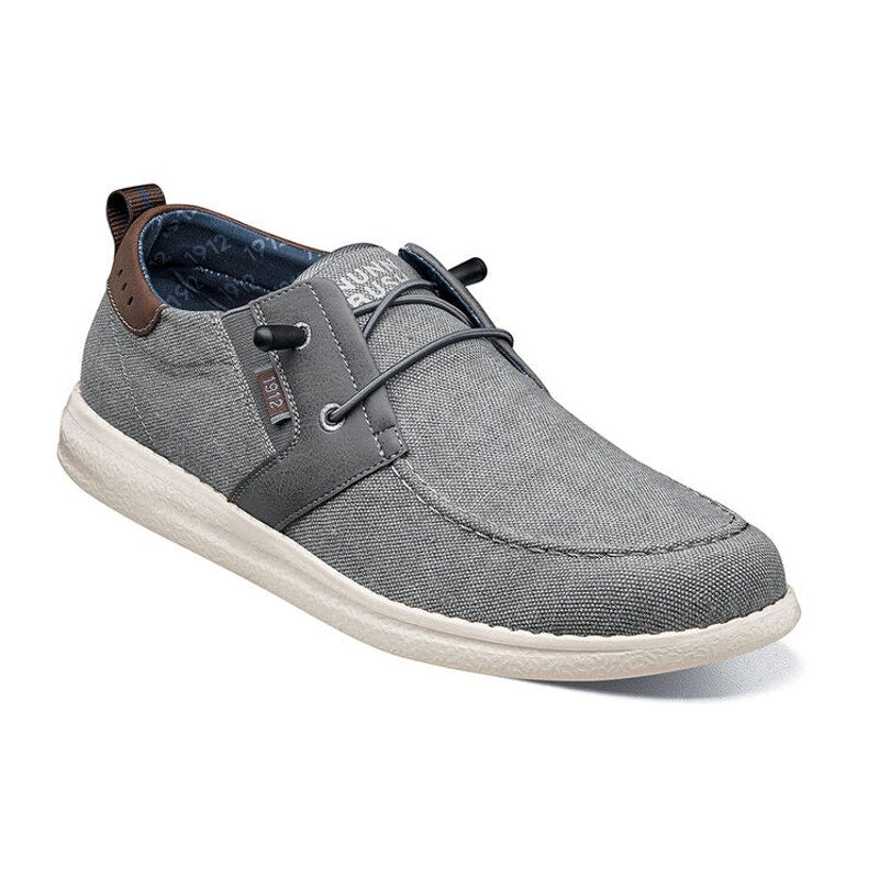 Nunn Bush Mens Brewski Slip on Casual Shoes US 13 M Grey Knit NIB