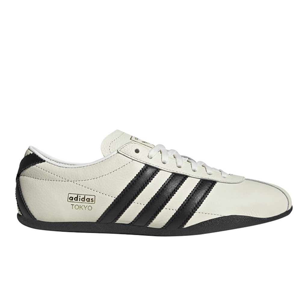 ADIDAS Womens Tokyo Casual Sneakers Size 5 Off White Black NWOB
