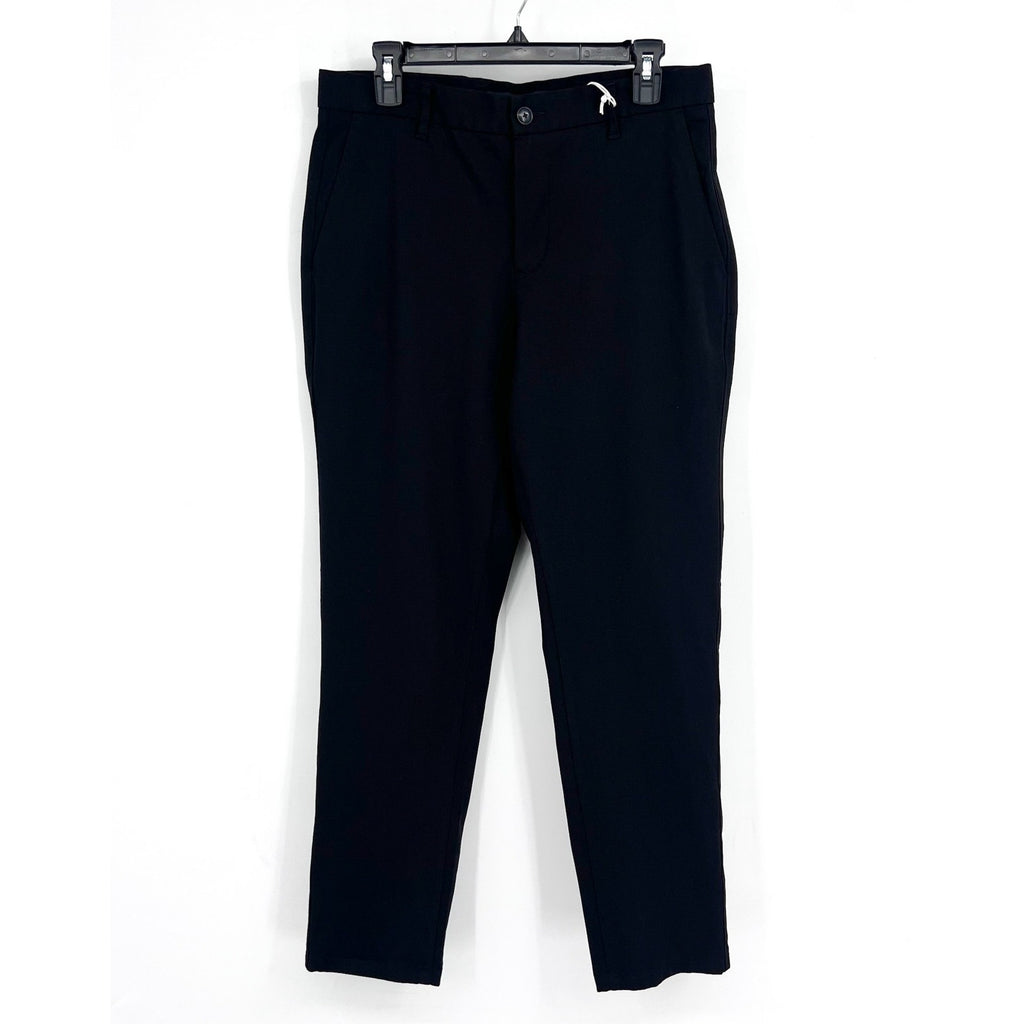 EVERLANE Uniform Mens Performance Chino Pants 29x30 Black Athletic Fit NWT