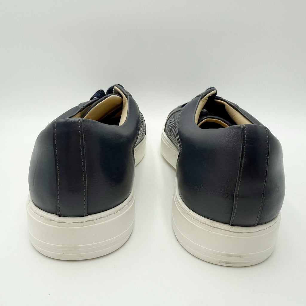 Marc Joseph NY Mens King Street Casual Sneakers Size 10 M Blue Leather NWOB