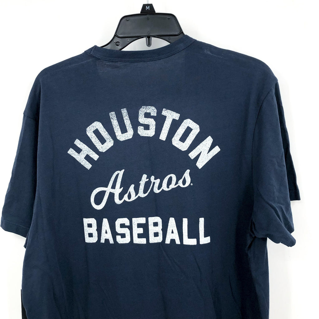 47 BRAND Men's Houston Astros T-Shirt Large Atlas Blue Short Sleeve NWT
