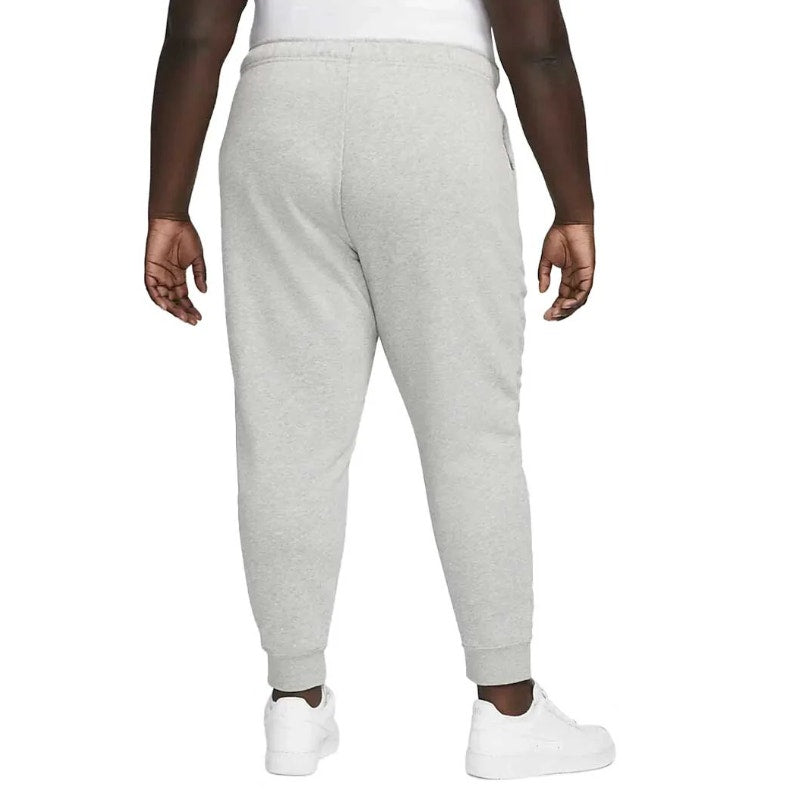 NIKE Womens Club Fleece Mid-Rise Jogger Pants 3X Grey White Sweatpants NWT