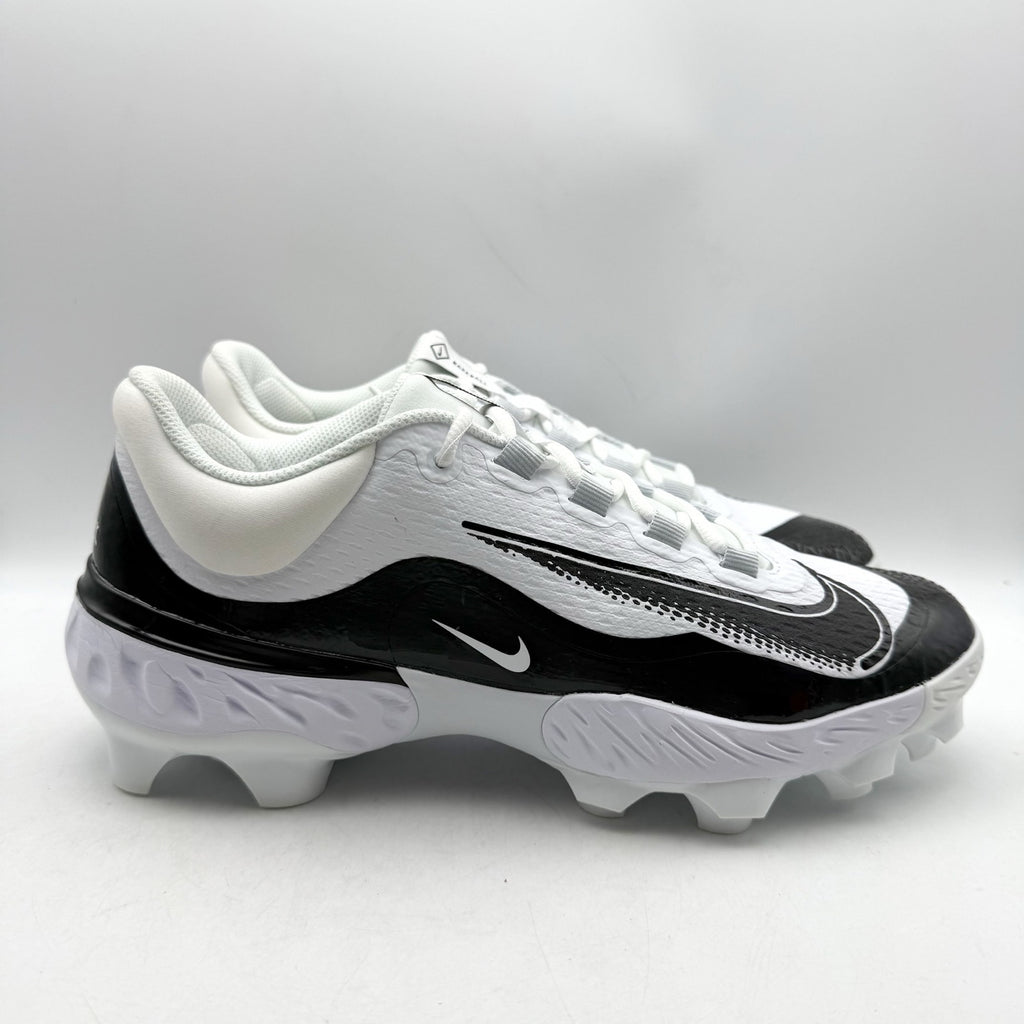 Nike Mens Alpha Huarache Elite 4 Low MCS Baseball Cleats US 13 White FD6255 NWOB