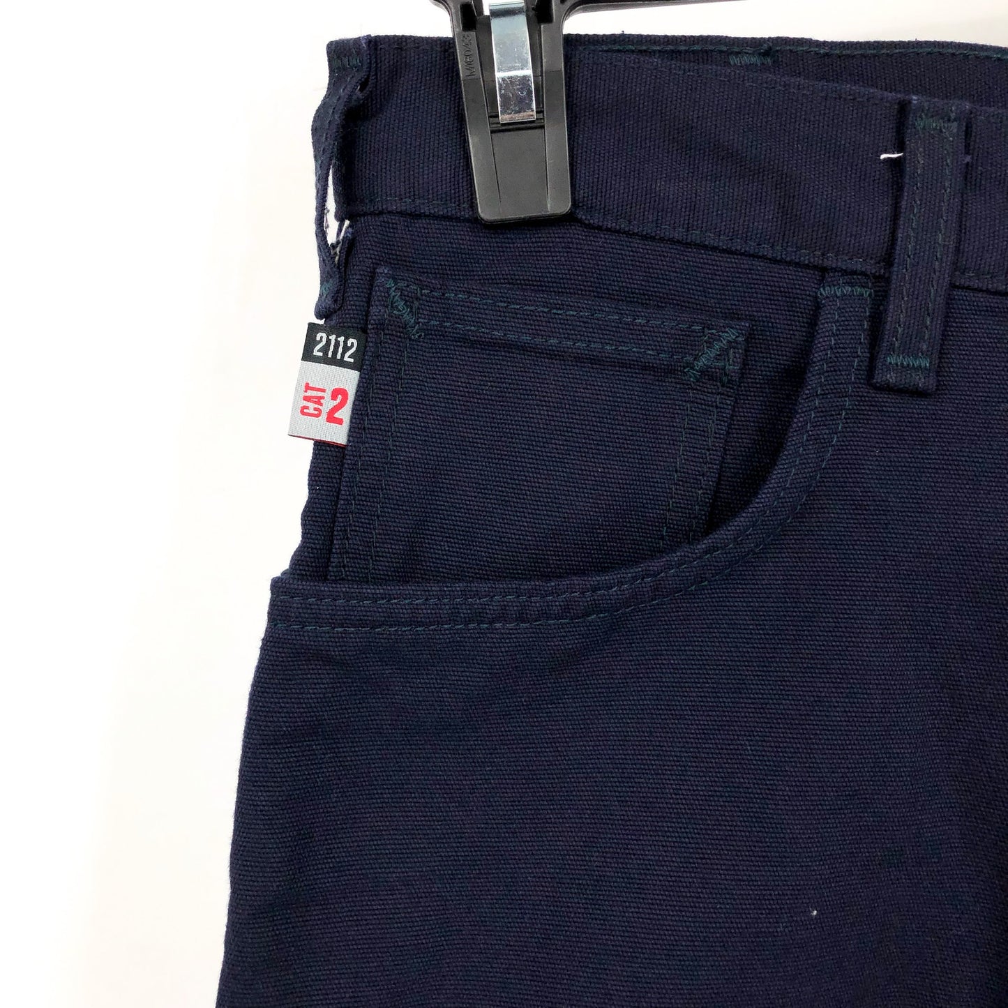 CARHARTT Men's FR Loose Fit Midweight Canvas Utility Pants Navy Blue 33x32
