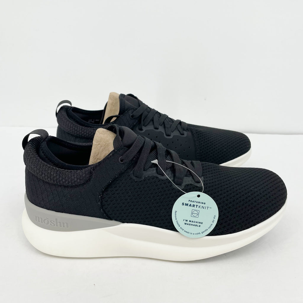 Moshn Womens Rhythm Sneakers US 10 Wide EU 40-41 Black White Athletic Shoes NIB