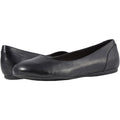 SoftWalk Womens Sonoma Ballet Flats Size 7 Wide Black Leather NWOB