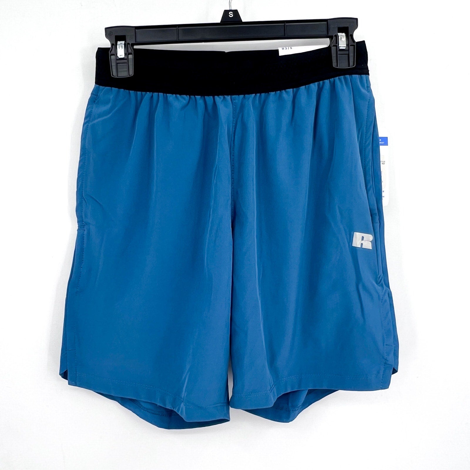 RUSSELL ATHLETIC Men's Chaser Athletic Shorts Medium Eco Blue 7.5" Inseam NWT