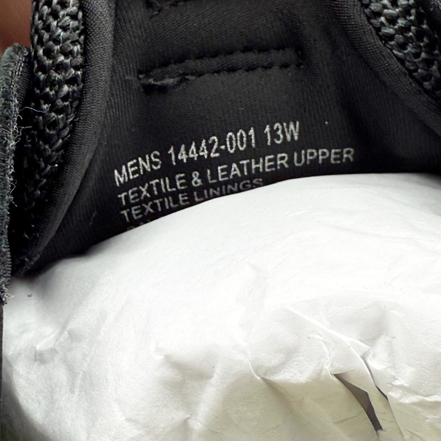 Florsheim Mens Launch Elastic Lace Sneakers US 13 Wide Black Knit Slip On NIB