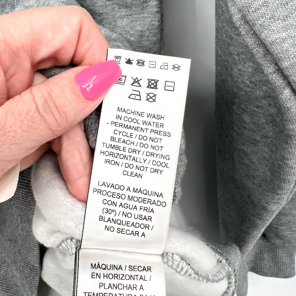 PUMA Women's Essentials Big Logo Hoodie Sweatshirt Small Light Gray Heather NWT