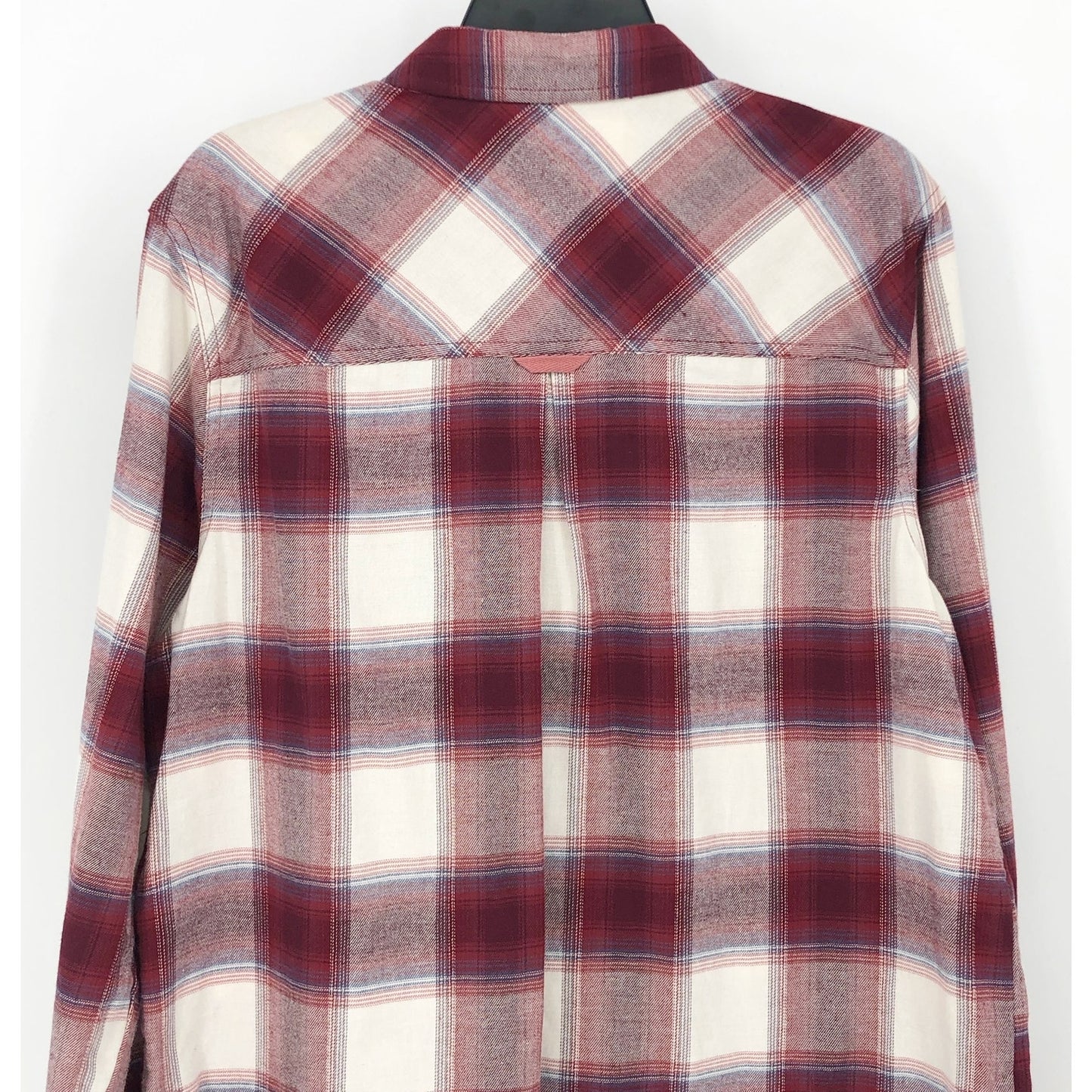 BASS OUTDOOR Men's Expedition Stretch Flannel Shirt XL Red White Plaid NWT