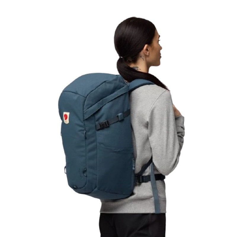 FJALLRAVEN High Coast Ulvö 30 Backpack Mountain Blue Waterproof NWOT
