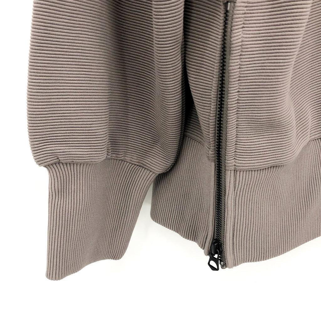 VARLEY Women's Milton Sweatshirt Large Deep Charcoal Ottoman Rib Long Sleeve NWT