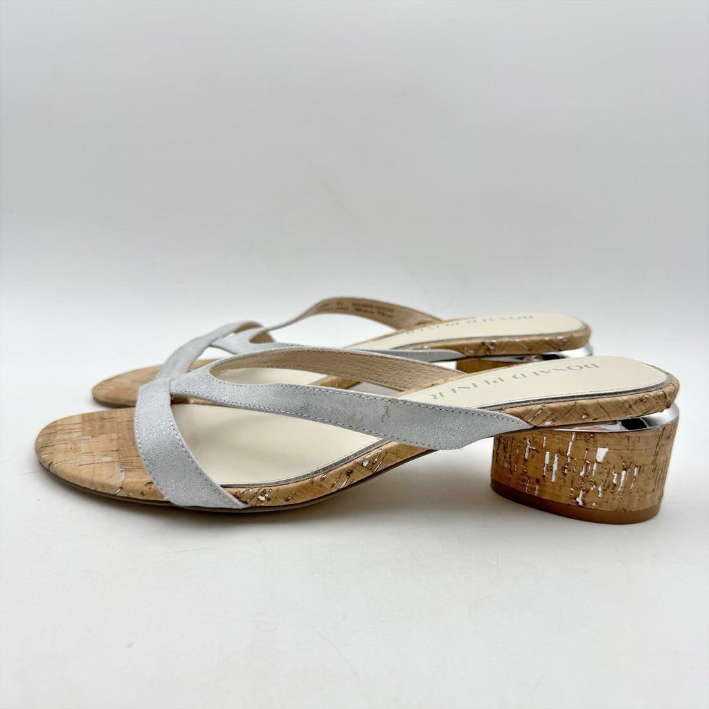 Donald Pliner Womens Mida Slide Sandals US 8.5 M Leather NWOB
