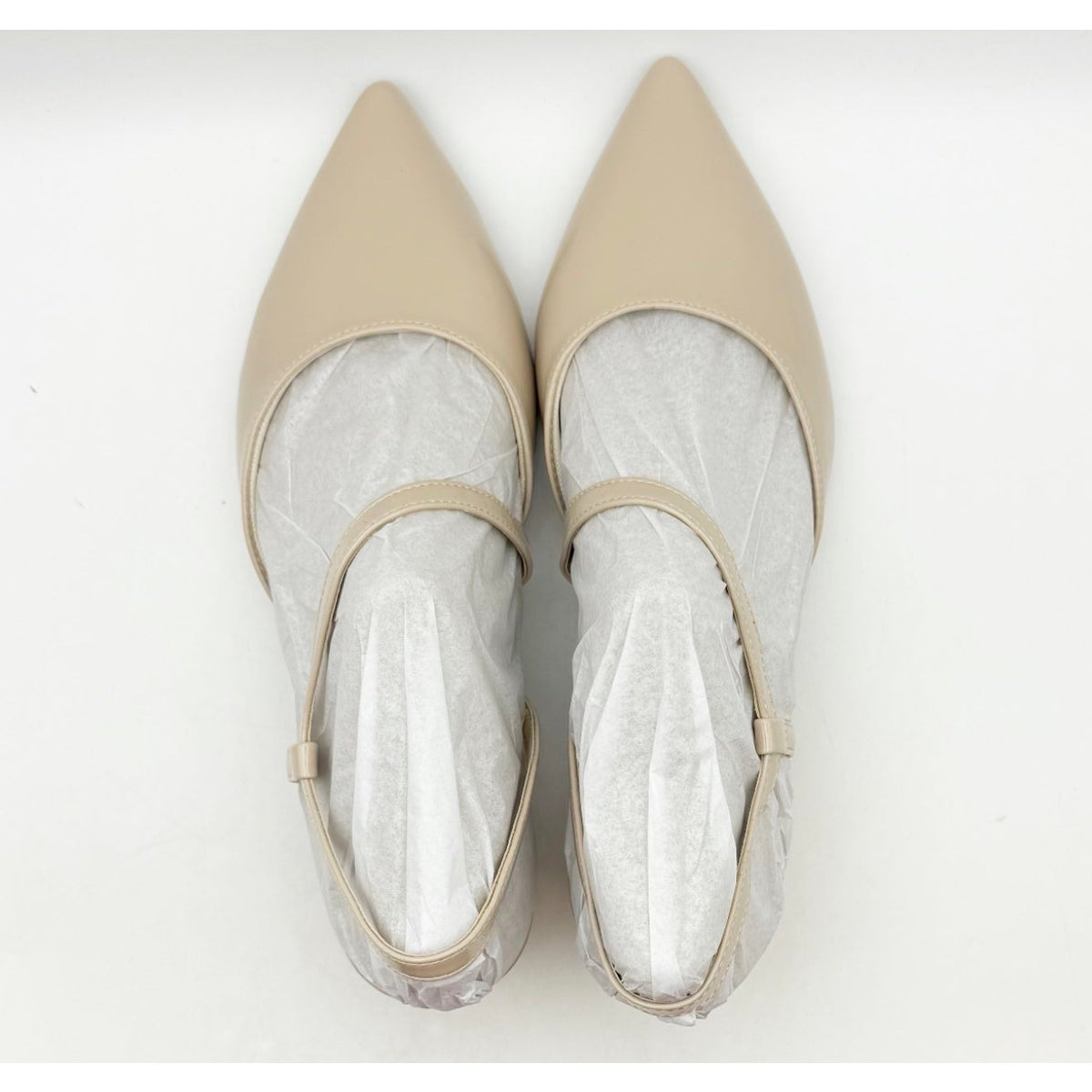 LifeStride Womens Minimalist Pumps Size 10 Wide Taupe Shimmer Patent NIB