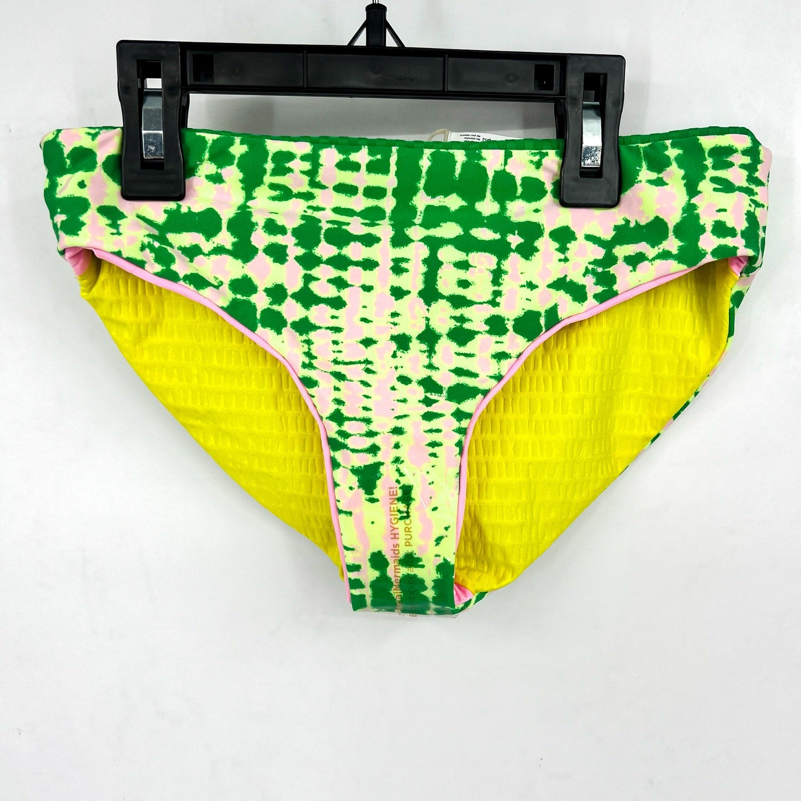 MAAJI Girl's Reversible Blush Rose Poppy Swim Set Size 12 Pink Green Multi NWT