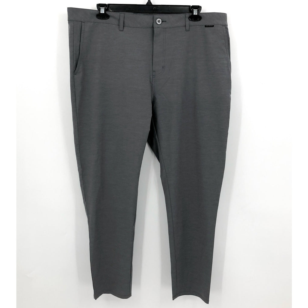 TRAVIS MATHEW Men's Open To Close Tech Chino Pants 42x31 Grey Heather Quit NWT