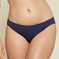 ANDIE SWIM Womens Bikini Bottom Medium Navy Blue Classic Low Rise Basic NWT