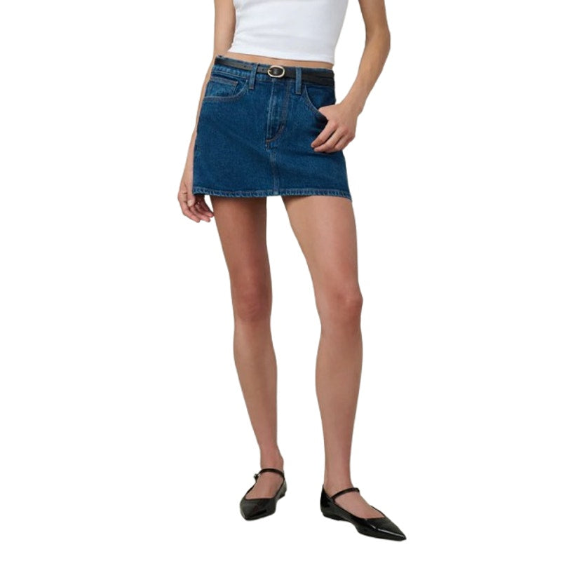 JOE'S JEANS Womens Tessa Denim Micro Mini Skirt Size 29 US 8 Blue Crescendo NWT