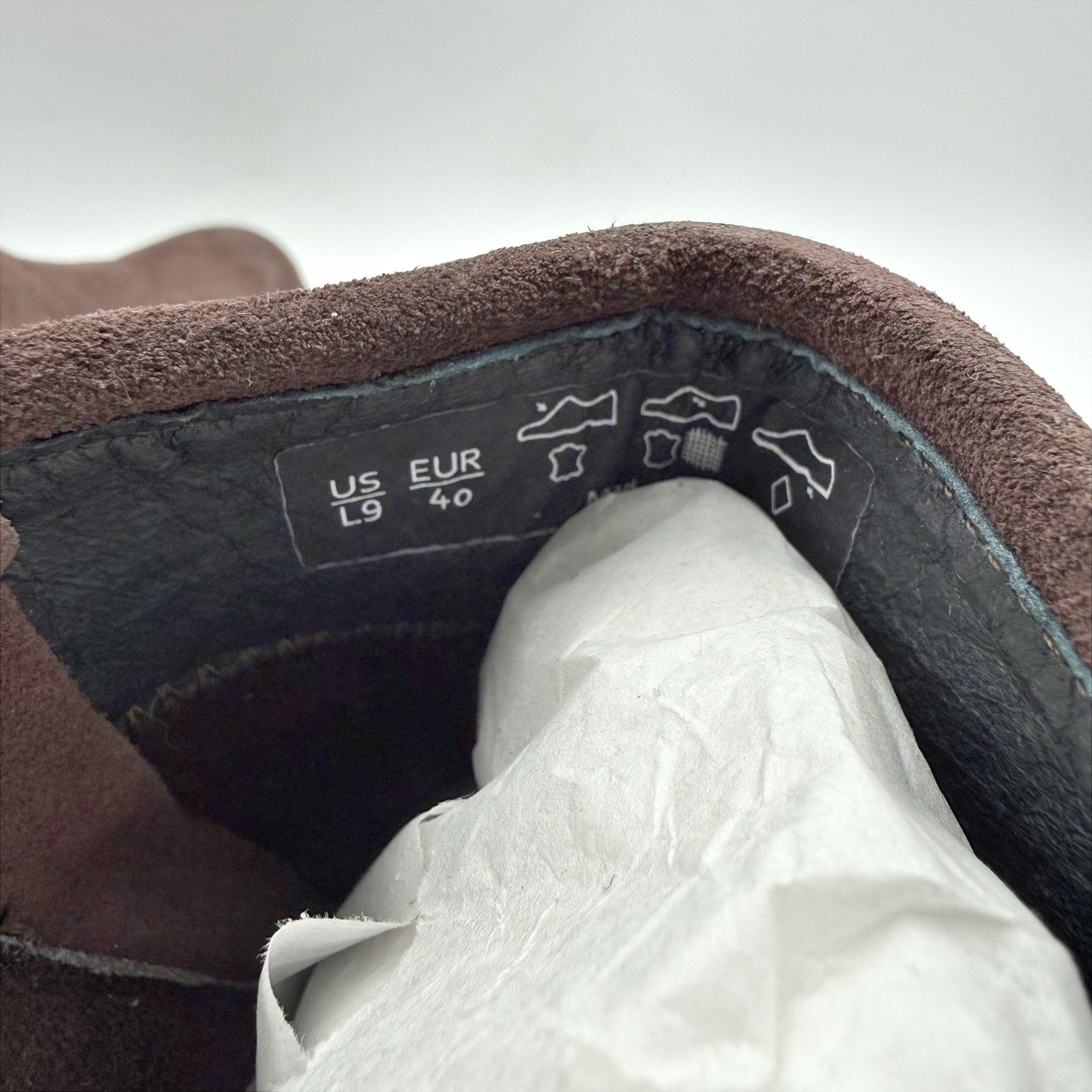 Naot Womens Norther Ankle Boots EU 40 US 9 Brown Suede NWOB