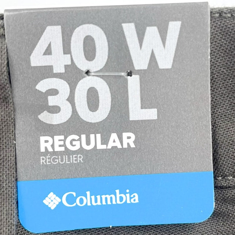 COLUMBIA Men's Flex ROC Pants 40x30 Forest Green Alpine Tundra Stretch NWT