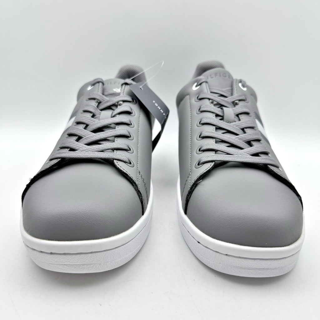 Tommy Hilfiger Mens Lampkin Flag Low Top Sneakers US 12 Grey  Cup-Sole NIB