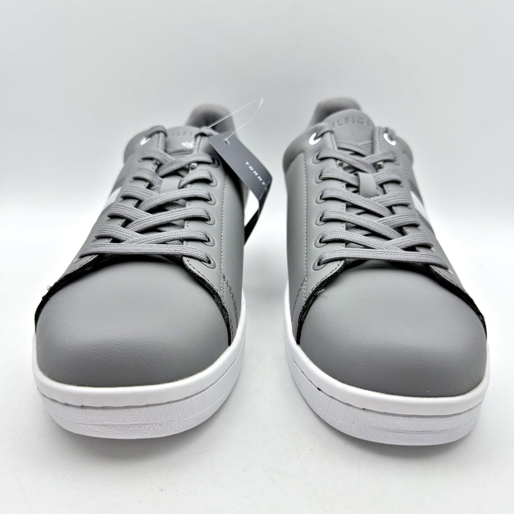Tommy Hilfiger Mens Lampkin Flag Low Top Sneakers US 12 Grey  Cup-Sole NIB